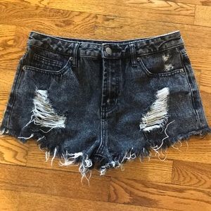 Forever 21 Black Shorts